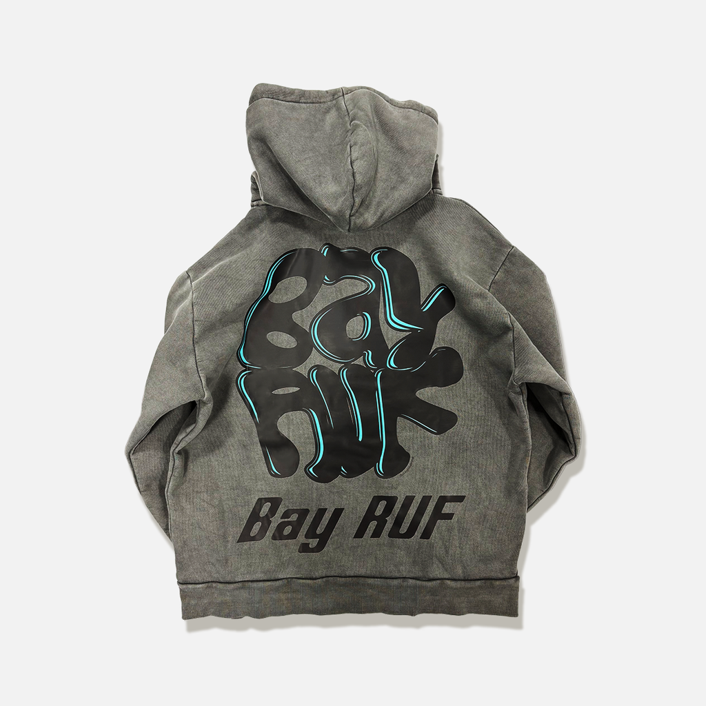 BayRUF ビッグシルエットフーディー