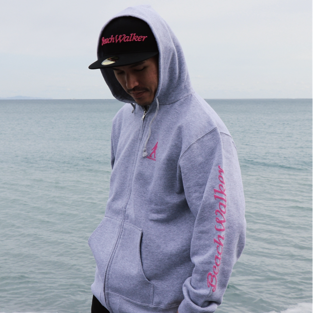 BeachWalker Front zip Hoodie