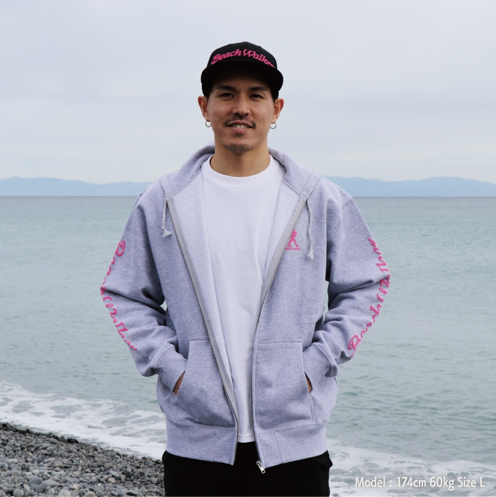 BeachWalker Front zip Hoodie