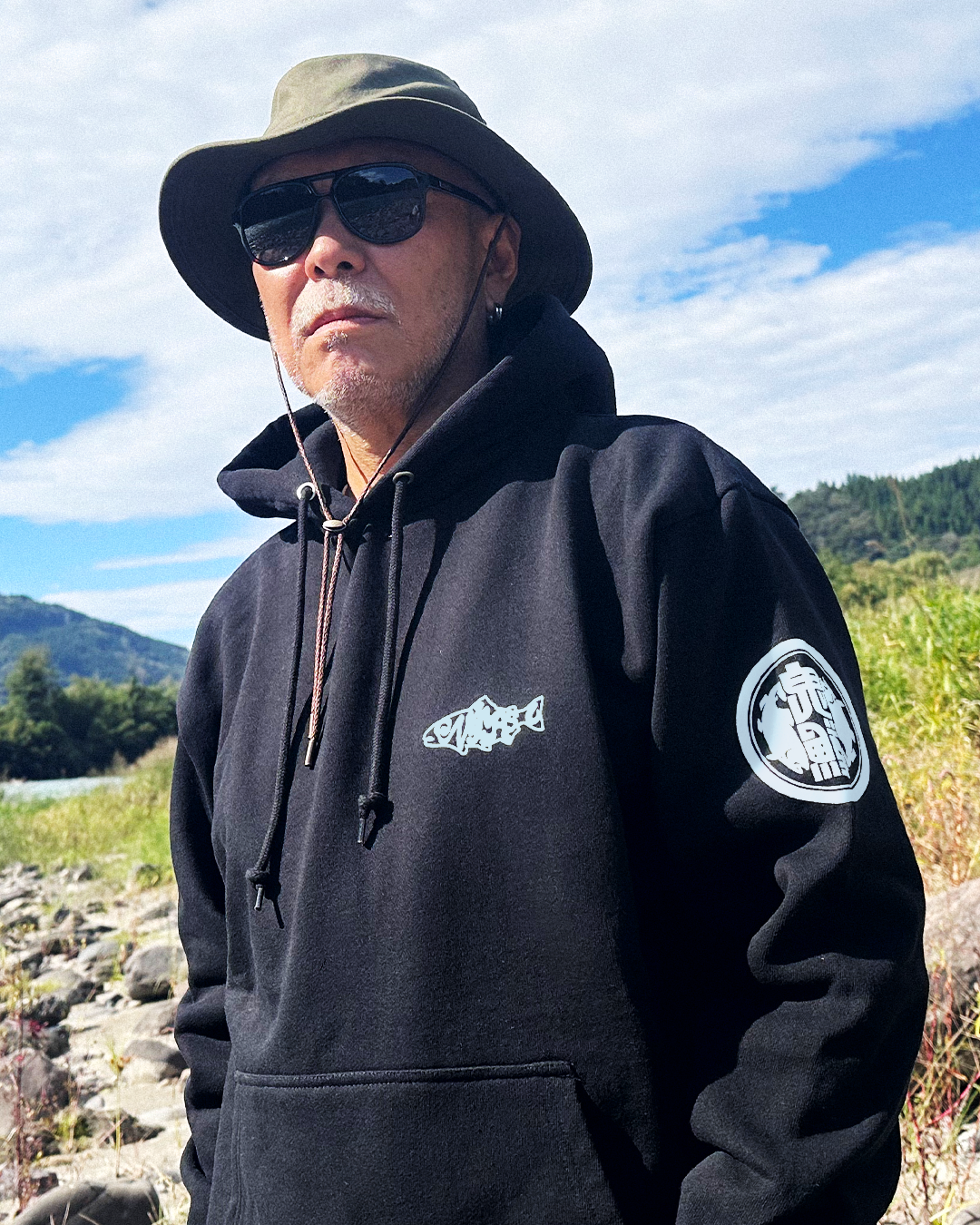 鬼鱒 15.0oz ヘヴィーウェイトフーディー