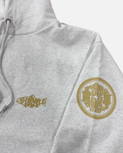 鬼鱒 15.0oz ヘヴィーウェイトフーディー