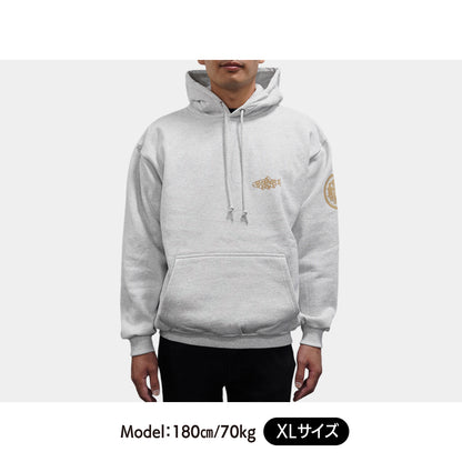 鬼鱒 15.0oz ヘヴィーウェイトフーディー