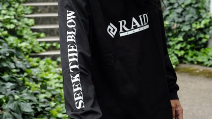 RAID L/S TEE "OFFICIAL LOGO"