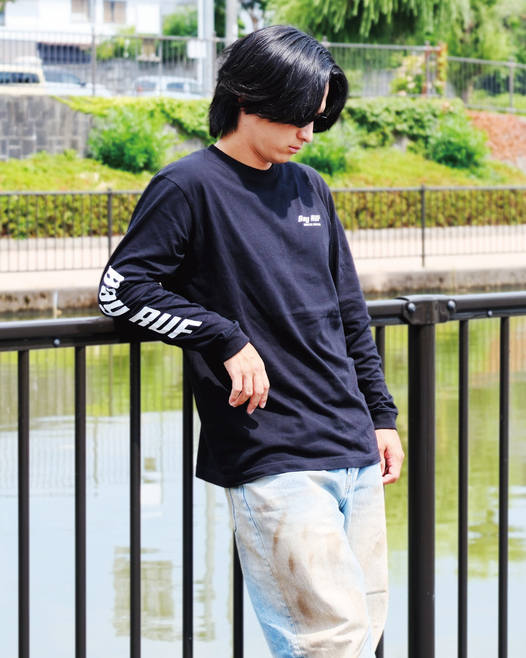 Bay RUF コットン ロングスリーブ Tee
