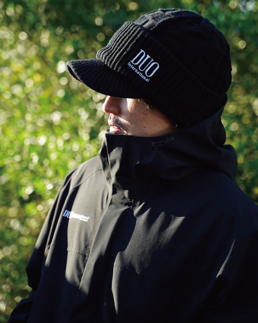 DUO バイザー ニットCAP
