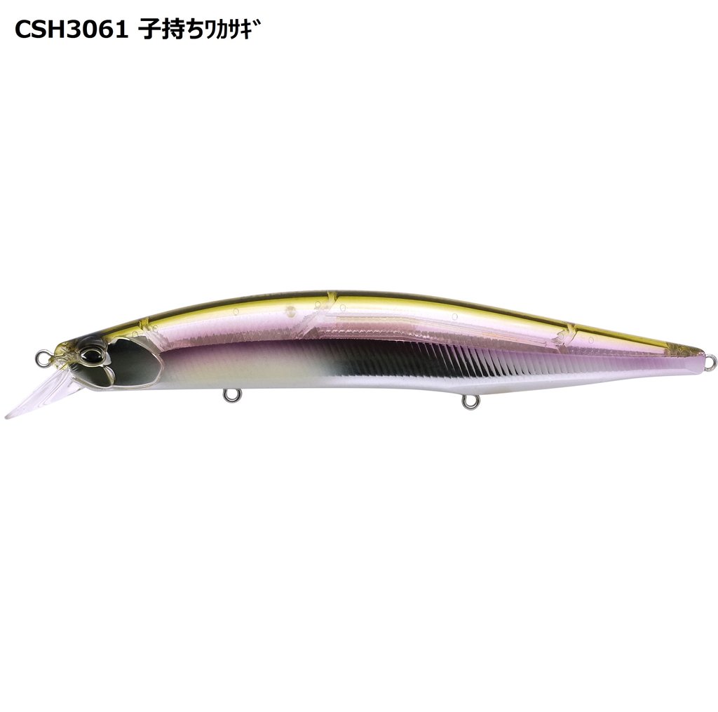 レアリス ジャークベイト3セット 超カラー 陸王 艇王 レアリスジャーク