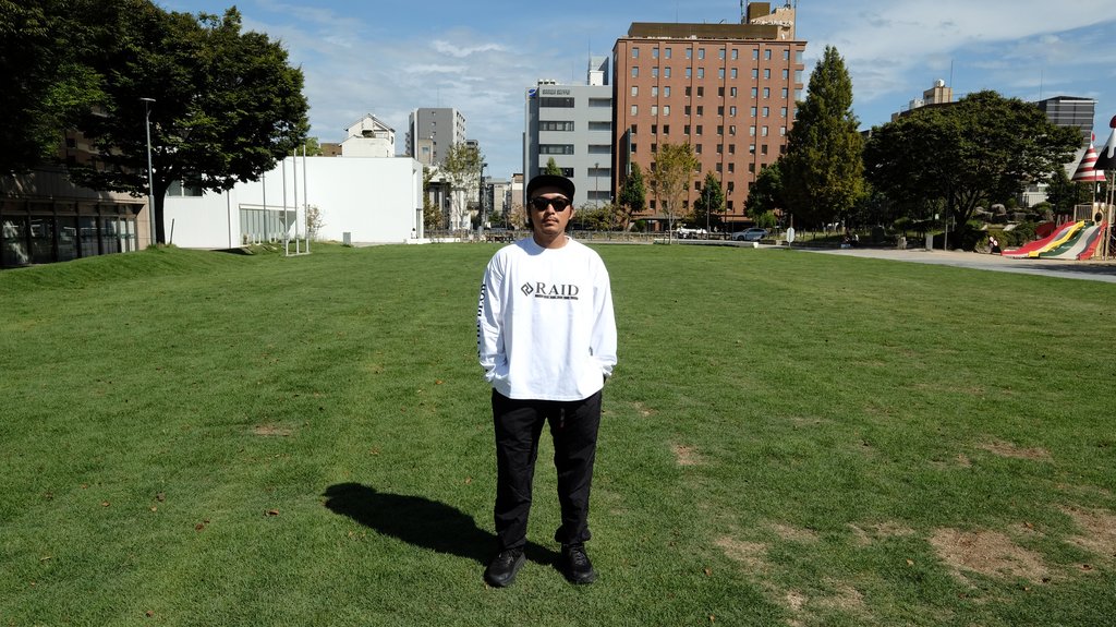 RAID L/S TEE "OFFICIAL LOGO"