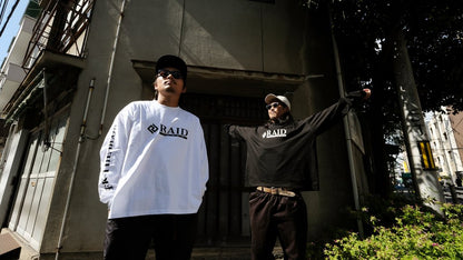 RAID L/S TEE "OFFICIAL LOGO"