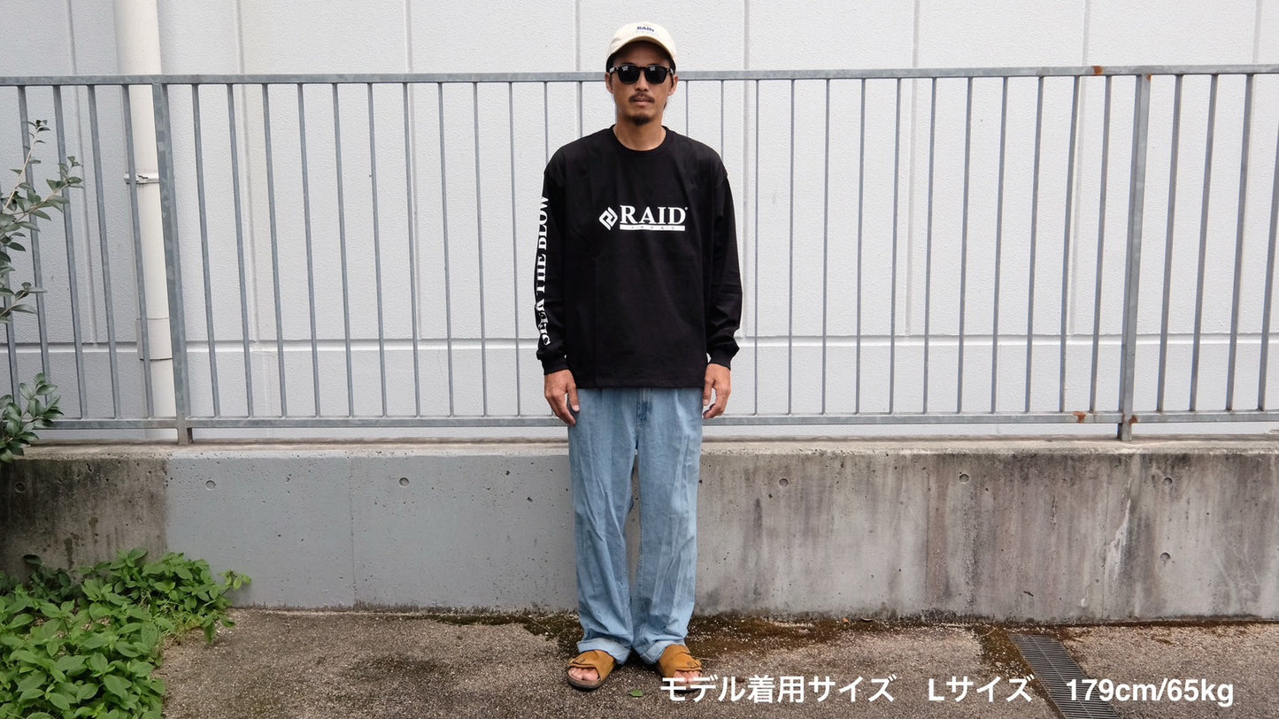 RAID L/S TEE "OFFICIAL LOGO"