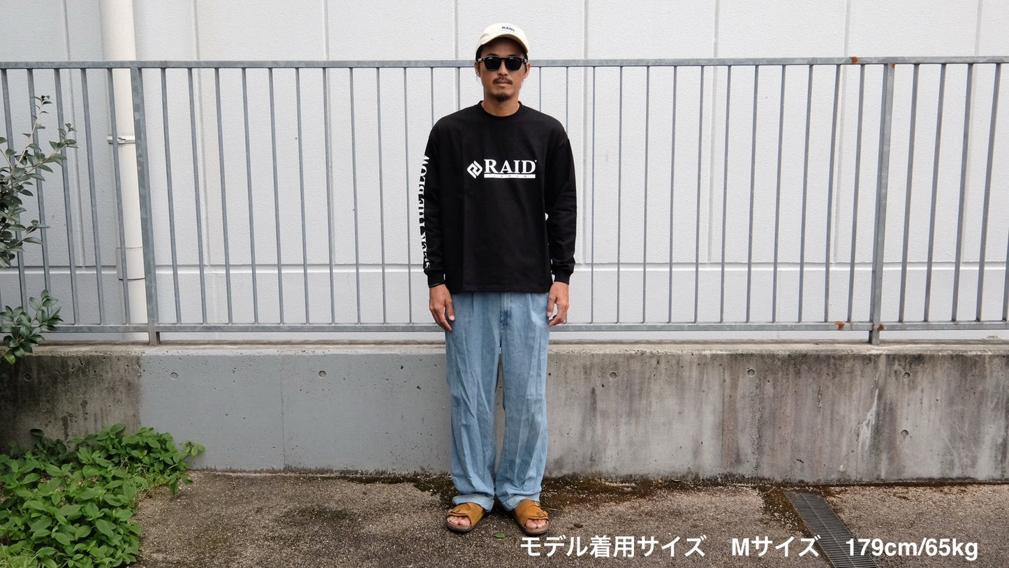 RAID L/S TEE "OFFICIAL LOGO"