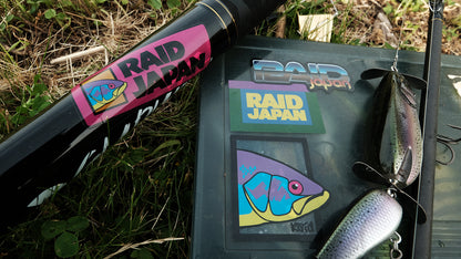 RAID JAPAN 7 STICKERS PACK Eセット